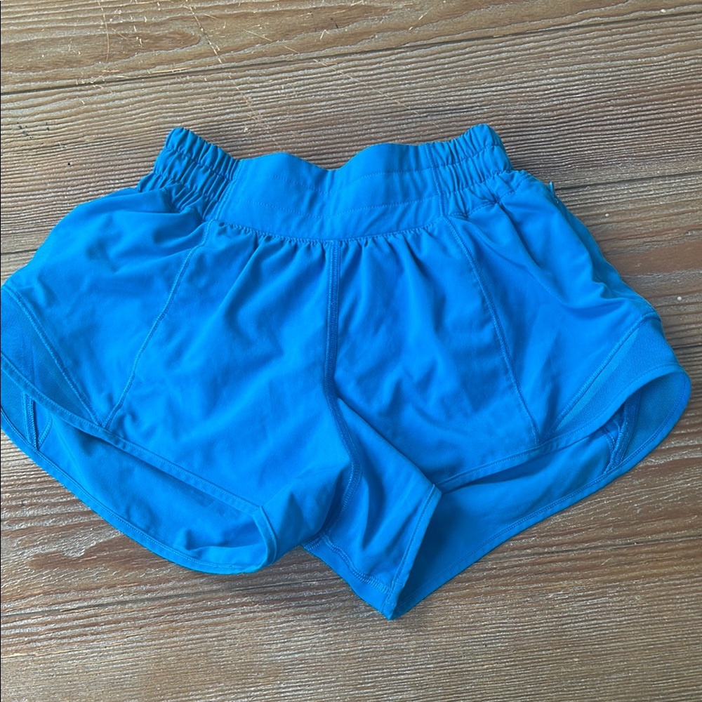 Women's Blue Athletic Shorts